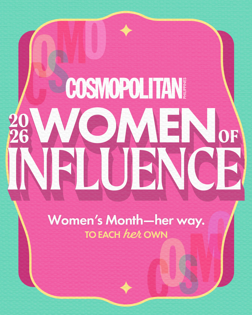Cosmo Women of Influence 2026