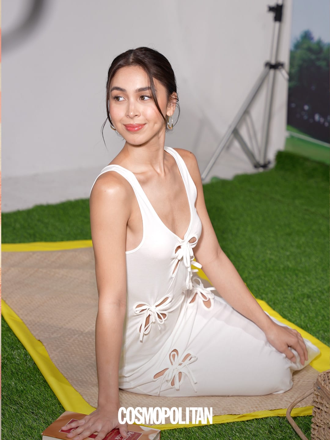 Julia Barretto on set of Cosmo April 2025 Cover shoot