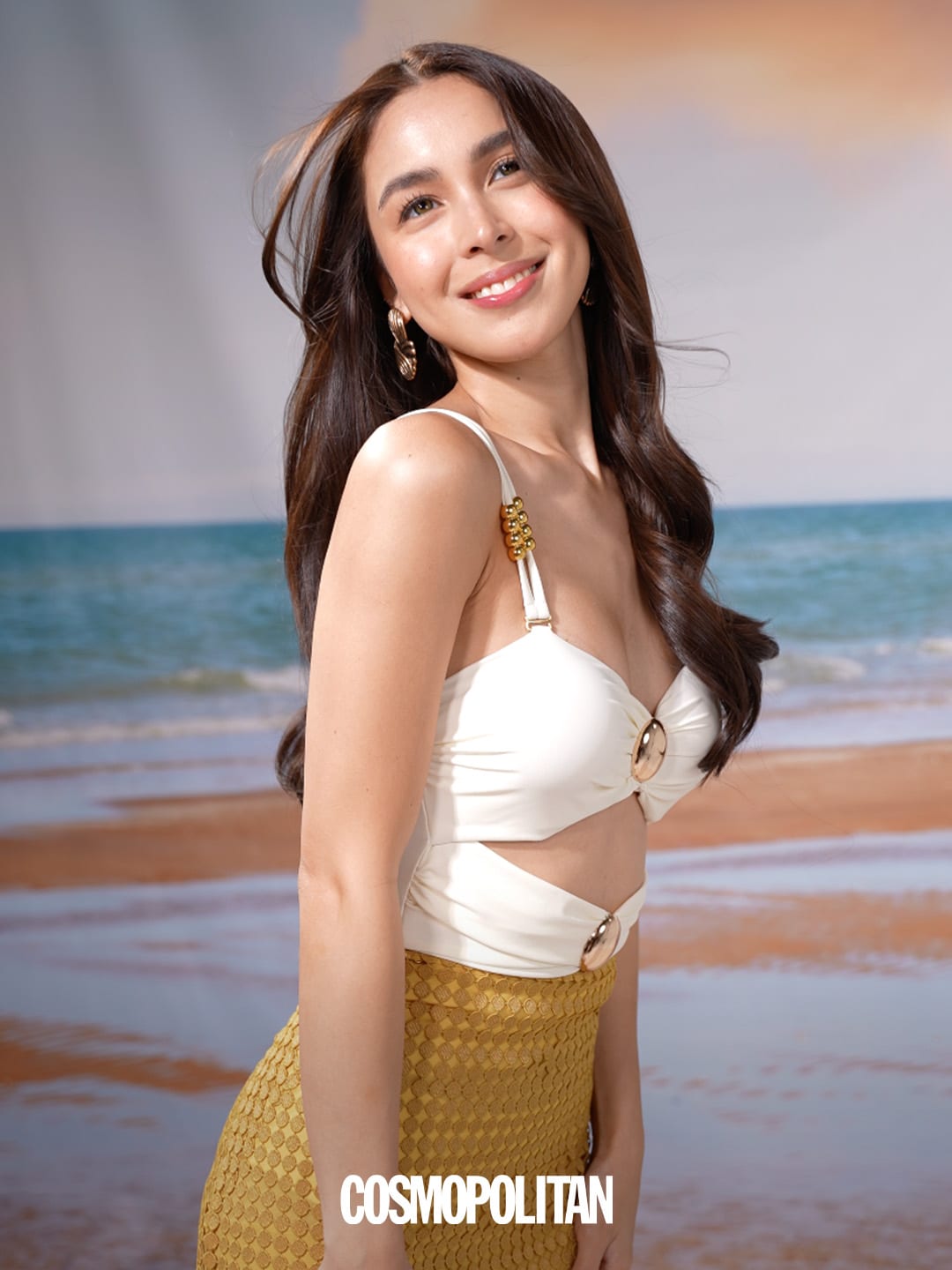 Julia Barretto on set of Cosmo April 2025 Cover shoot