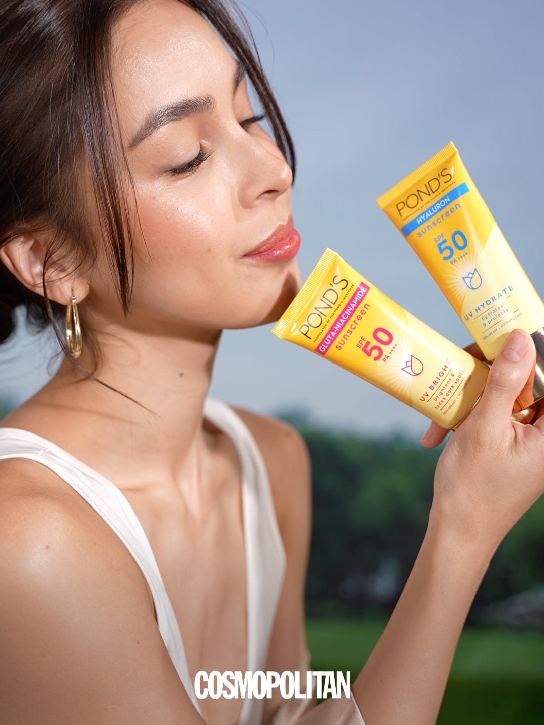Julia Barretto on set of Cosmo April 2025 Cover shoot