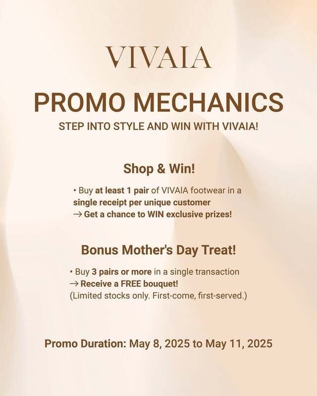 vivaia sm megamall opening promo