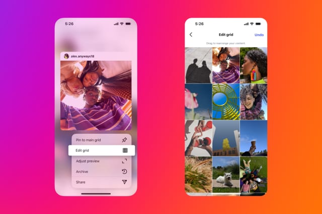 Instagram custom feed update