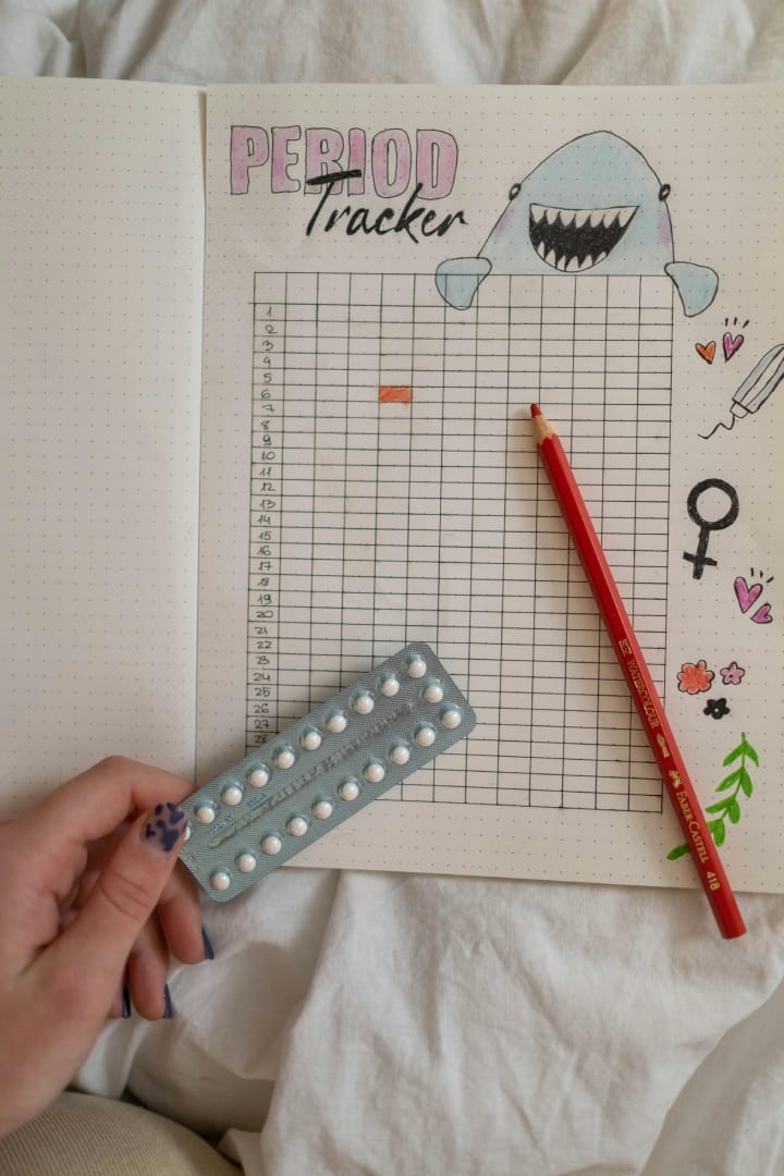 hormonal birth control and period tracking