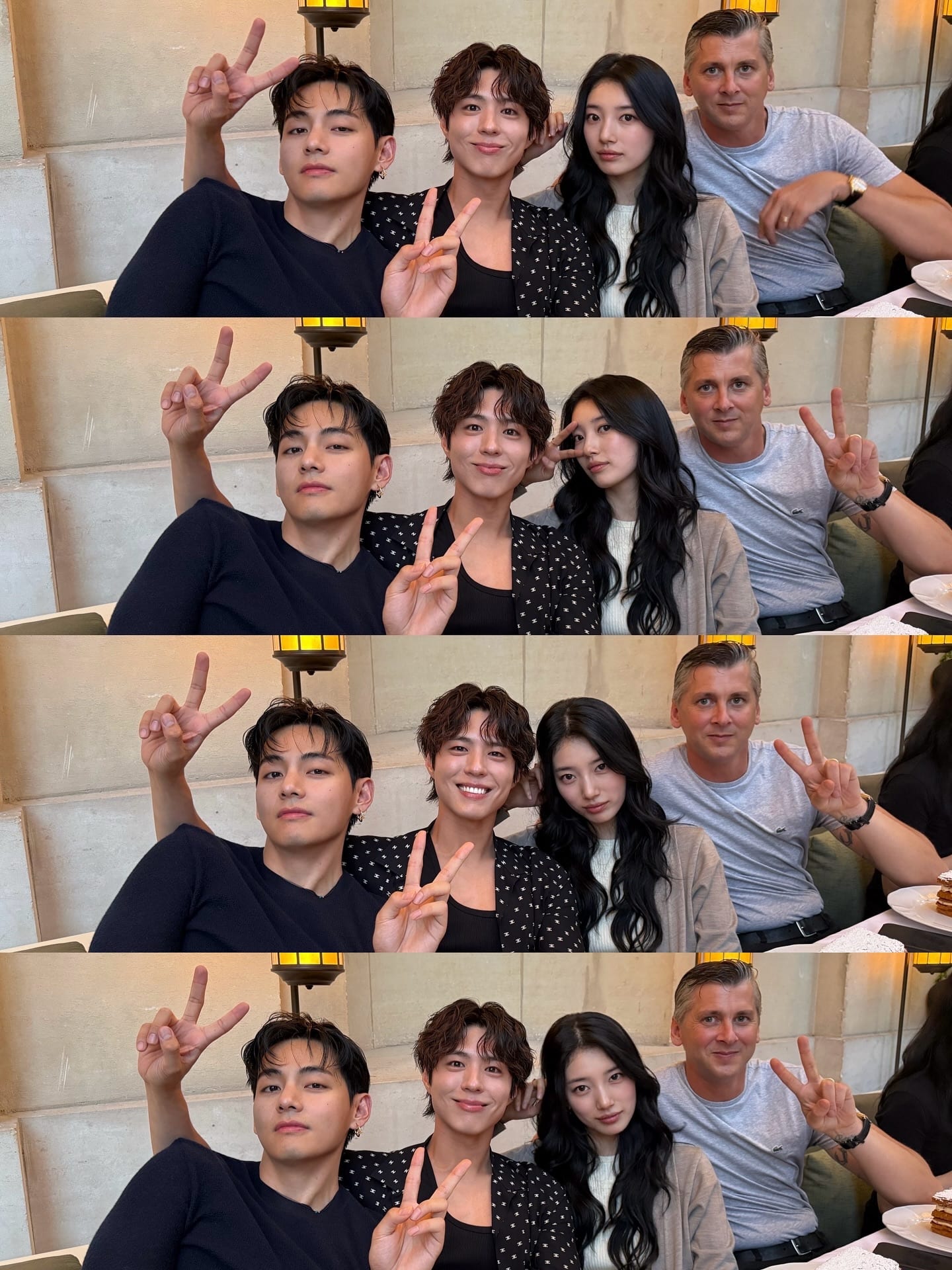 Park Bo Gum, Bae Suzy, V