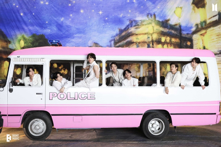 BTS permission to dance on stage