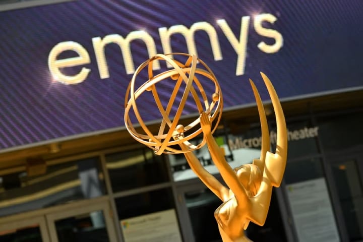 emmy awards statue and logo