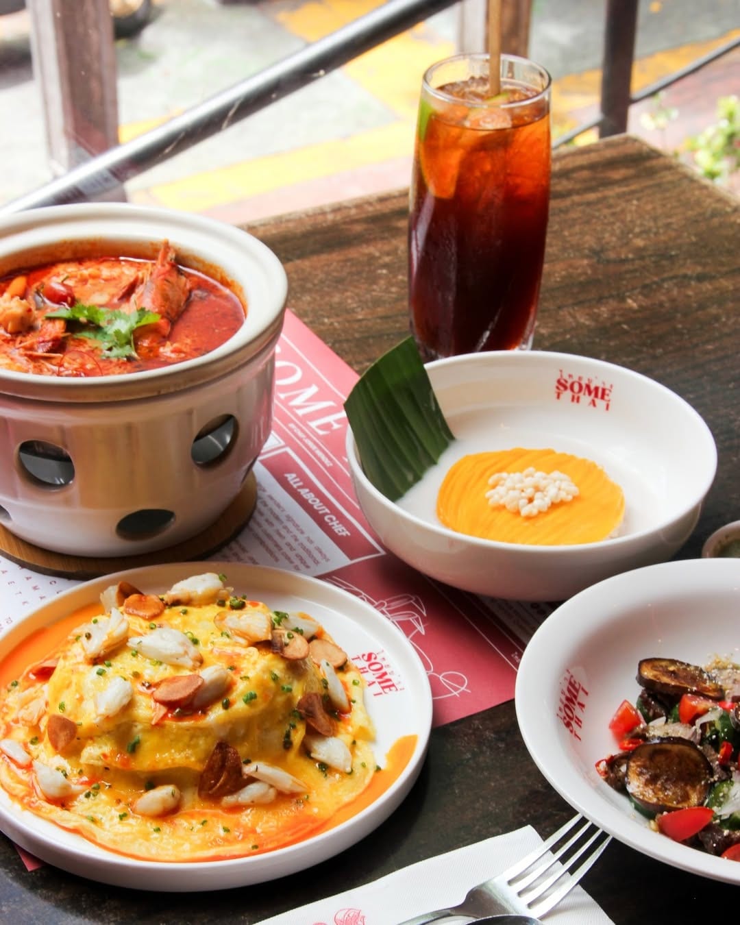 some thai dishes