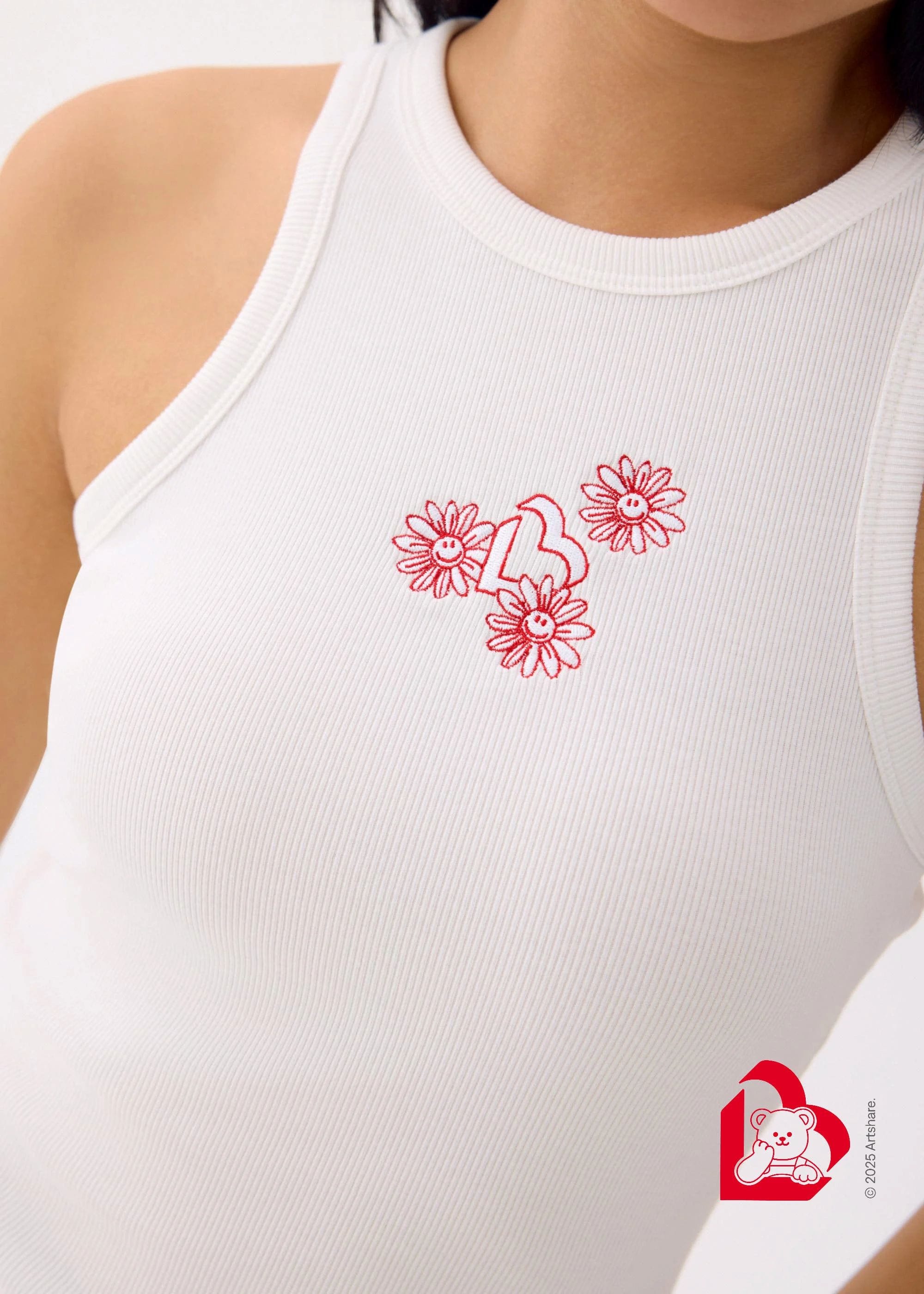 Love, Bonito | Wiggle Wiggle Racerback Tank Top