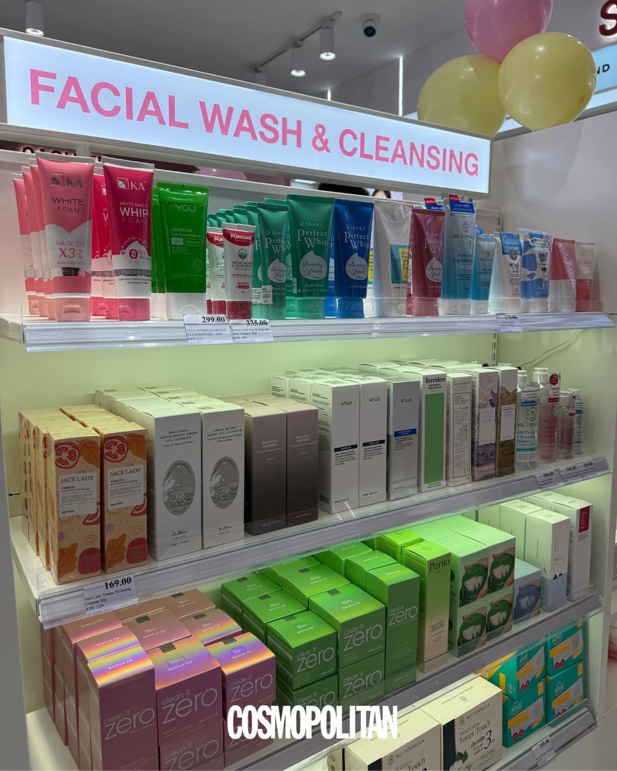 beauty products at konvy in robinsons galleria