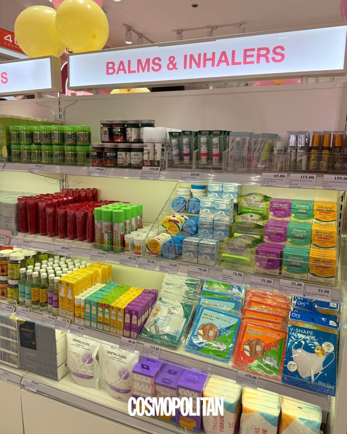 anti-pain products at konvy in robinsons galleria