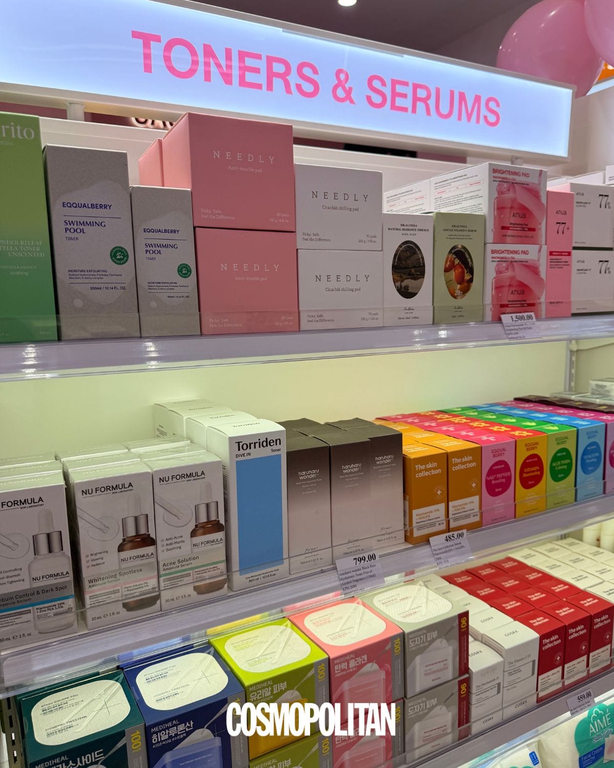 beauty products at konvy in robinsons galleria