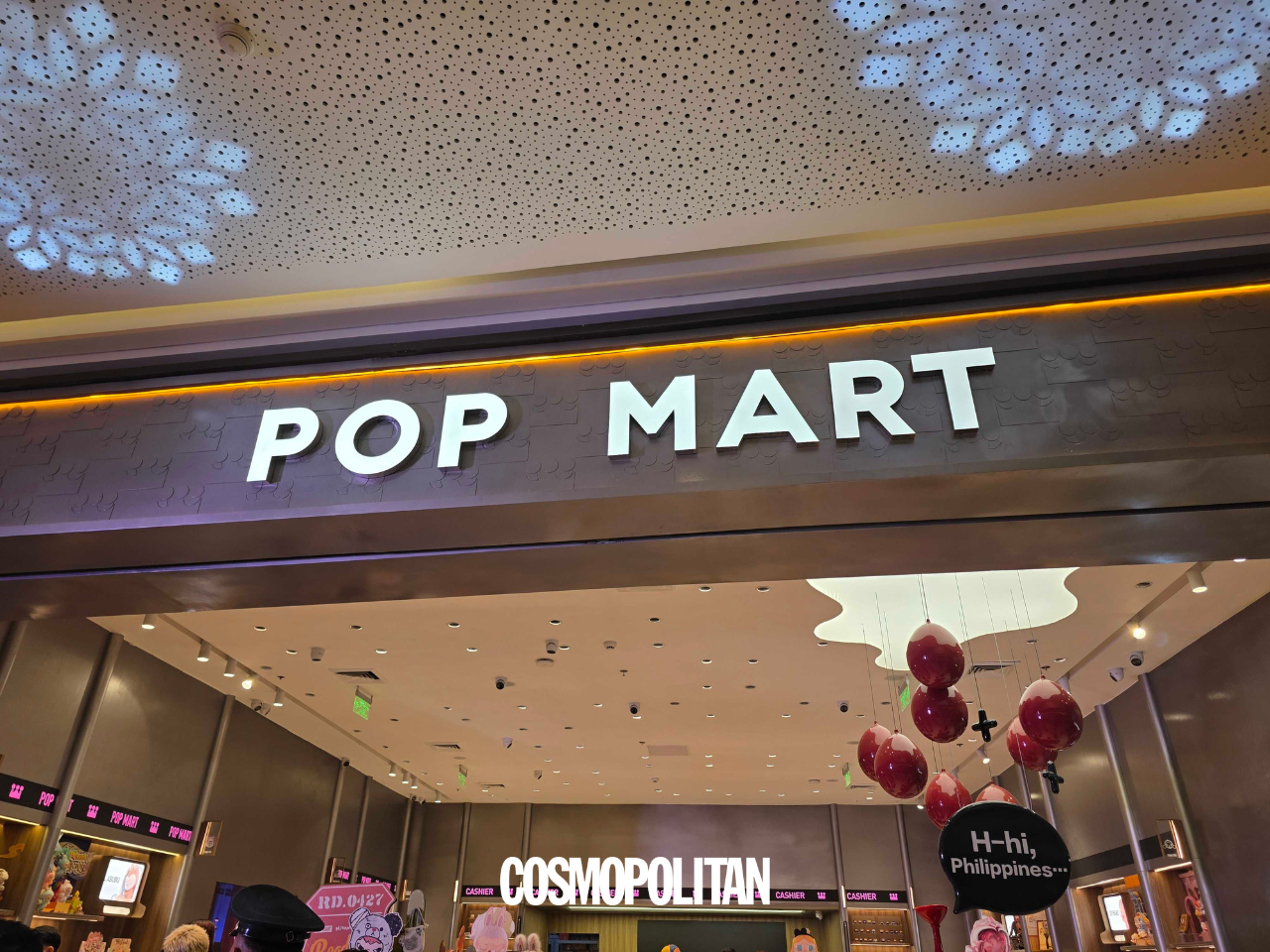 pop mart sm aura premier branch facade