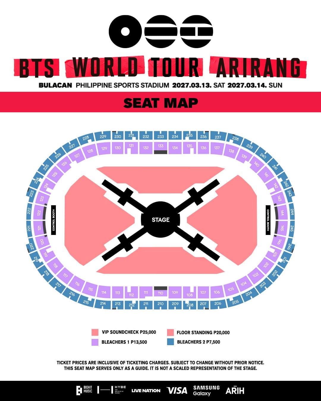 bts world tour arirang in bulacan seat map
