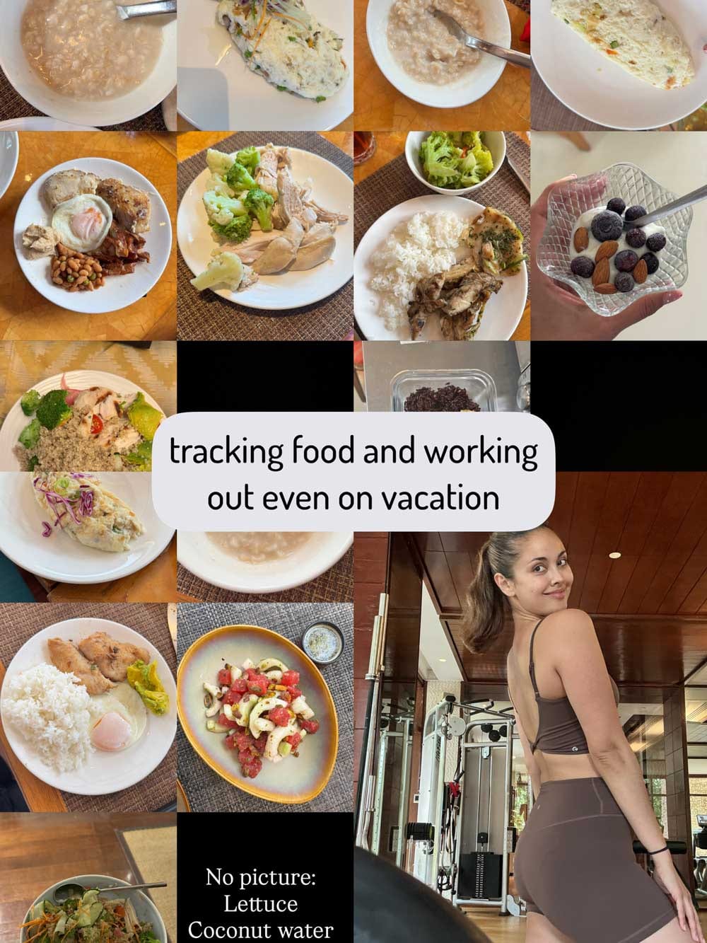 megan young food calorie tracking